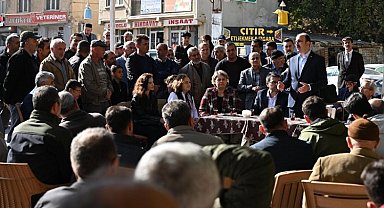 Konya'da Başkan Altay Ladik sakinleriyle buluştu