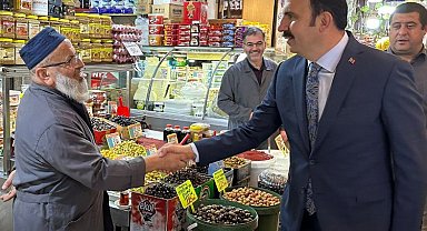 Konya'da Başkan Altay'dan esnaf ziyareti