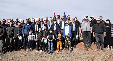 KTO AB Hatıra Ormanı'na 10 bin fidan dikildi