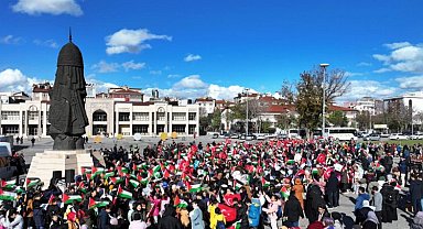 Kudüs'ün çocukları için Konya'dan seslendiler