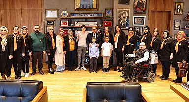 Kütahya'da Başkan Işık'ın özel misafirleri