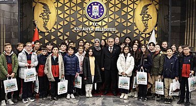 Kütahya'da öğrencilerden Başkan Işık'a park teşekkürü