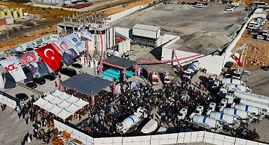 Malatya Büyükşehir'in beton santrallerine toplu açılış
