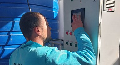 Manisa Alaşehir'de Dağarlar'a MASKİ'den rutin kontrol