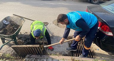 Manisa Şehzadeler'de ızgara temizliği