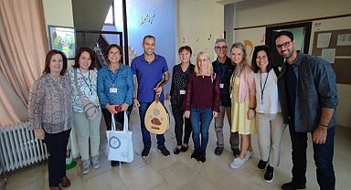Manisa THK İlkokulu Erasmus'la müzik kültürünü tanıttılar