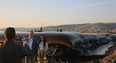 Mavi Bayrak heyetinden dip çamurunu inceleme