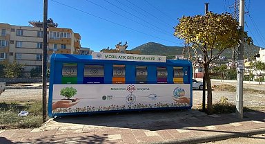 Milas'ta mobil atık noktaları artıyor