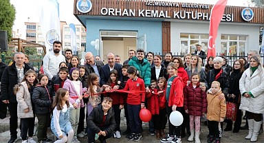Mudanya Belediyesi Orhan Kemal kütüphanesi açıldı