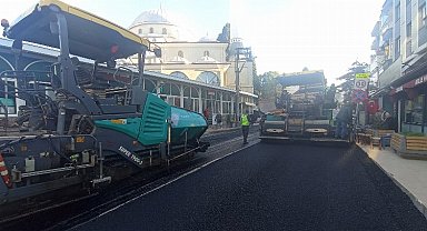 Mudanya Güzelyalı'nın yollarına Büyükşehir makyajı