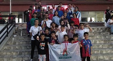 Nevşehirli sporculardan madalyalara ambargo