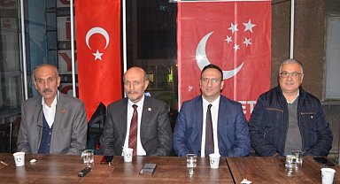 Saadet Partisi Keşan'da oda başkanları ile buluştu