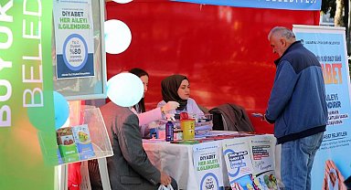 Sakarya'da Dünya Diyabet Günü'nde anlamlı çalışma