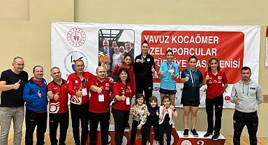 Sakaryalı sporculardan 'masa'da özel derece