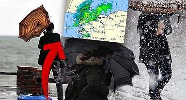 SON DAKİKA | Kar, yağmur ve fırtına... Meteoroloji'den uyarı geldi