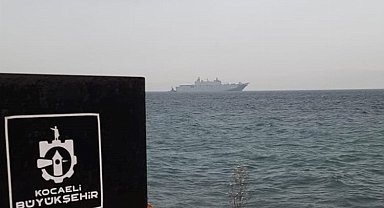 TCG Anadolu Körfez'e demir attı