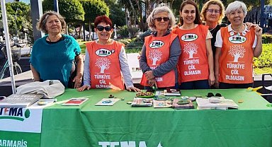 TEMA Vakfı Marmaris'ten farkındalık