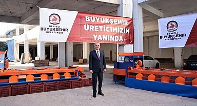 Üreticiler Büyükşehir ile nefes almaya devam ediyor