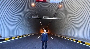 Yenilenen Bolu Dağı tüneli hizmete girdi