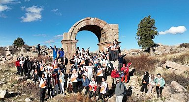 Zengibar Yürüyüş Yolu turizme kazandırıldı