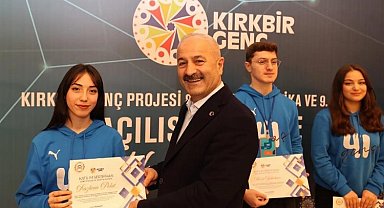 '41 Genç' projesinde sertifikalar Başkan Büyükgöz'den