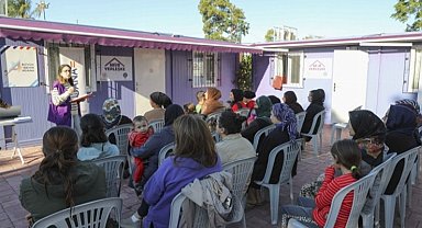 Adana Mor Yerleşke'de Kadına Şiddetle Mücadele Atölyesi