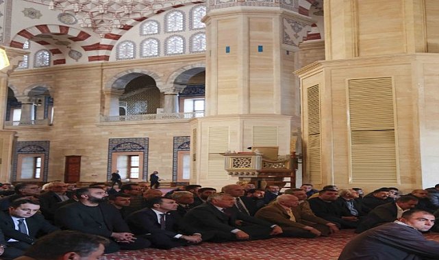 Adana'da şehitler için mevlit