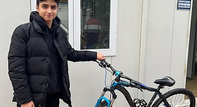 Adıyaman'da çalınan bisiklet sahibine teslim edildi