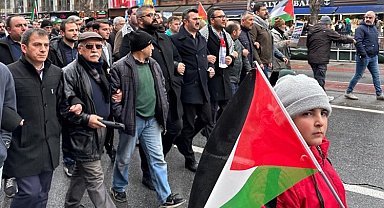 AGD Kayseri'den 'Büyük Filistin' Yürüyüşü