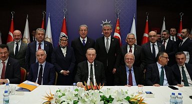 AK Parti Kayseri Cumhurbaşkanı ile buluştu