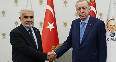 AK Parti'de Erdoğan-Yapıcıoğlu buluşması