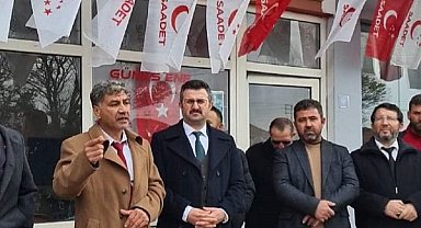 Ali Osman Yıldız Saadet Sarıoğlan'den aday adayı