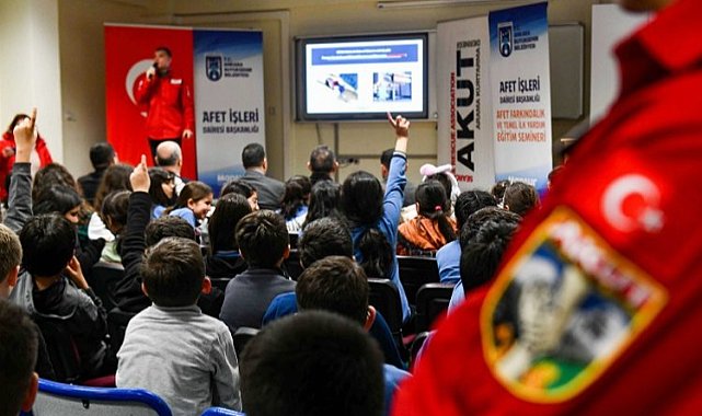 Ankara Büyükşehir'den afet eğitim semineri