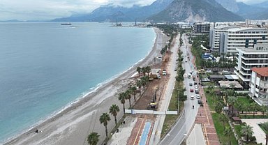 Antalya Büyükşehir'den Konyaaltı sahiline büyük yatırım