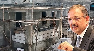 Bakan Özhaseki'den 'yerinde dönüşüm' paylaşımı