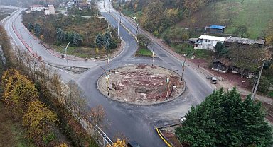 Başiskele'deki yeni kavşakla trafiğe düzen geldi