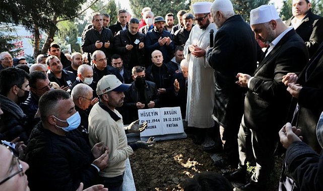 Başkan Akgün'ün ağabeyi son yolculuğuna uğurlandı