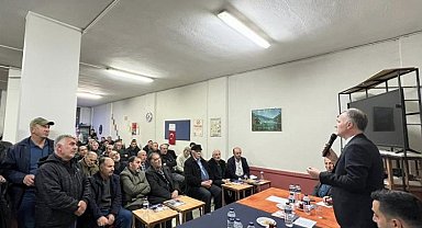 Başkan Taban site sakinleriyle buluşmaya devam ediyor