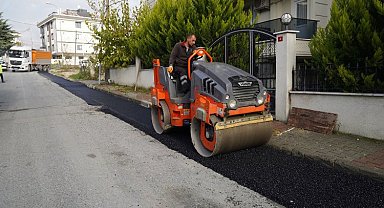 Beylikdüzü'nde eş zamanlı yol bakım çalışmaları