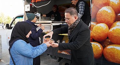 Beylikdüzü'nde şehitler için lokma dağıtıldı