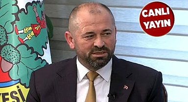 Bursa Orhaneli Belediye Başkanı Ali Aykurt ortak canlı yayında