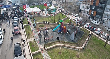 Bursa Yıldırım Belediyesi Şehit Yusuf Sel parkını hizmete açtı