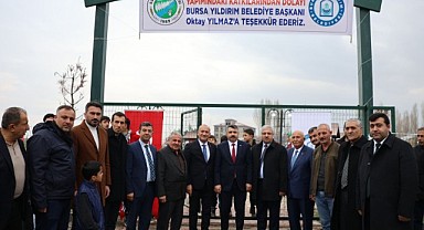 Bursa Yıldırım'dan kardeş ilçeye gençlik parkı