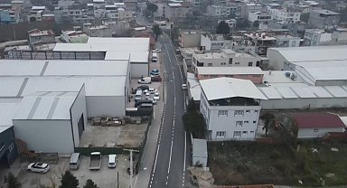 Bursa Yıldırım'da Vakıfköy Caddesi yenilendi