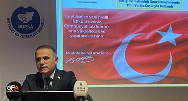 Bursa'da gazeteci adaylarına Gölbaşı'dan 'Hakikat' vurgusu