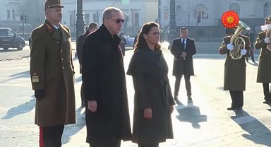 Cumhurbaşkanı Erdoğan Macaristan'da