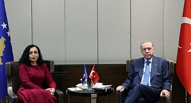 Cumhurbaşkanı Erdoğan, Sadriu ile görüştü