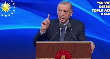 Cumhurbaşkanı Erdoğan'dan DSİ'nin 369 tesisine toplu açılış