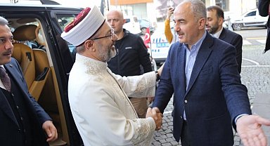 Diyanet İşleri Başkanı Erbaş'tan Rize'ye ziyaret