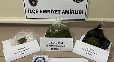 Düzce Gölyaka'da uyuşturucuya 1 tutuklama